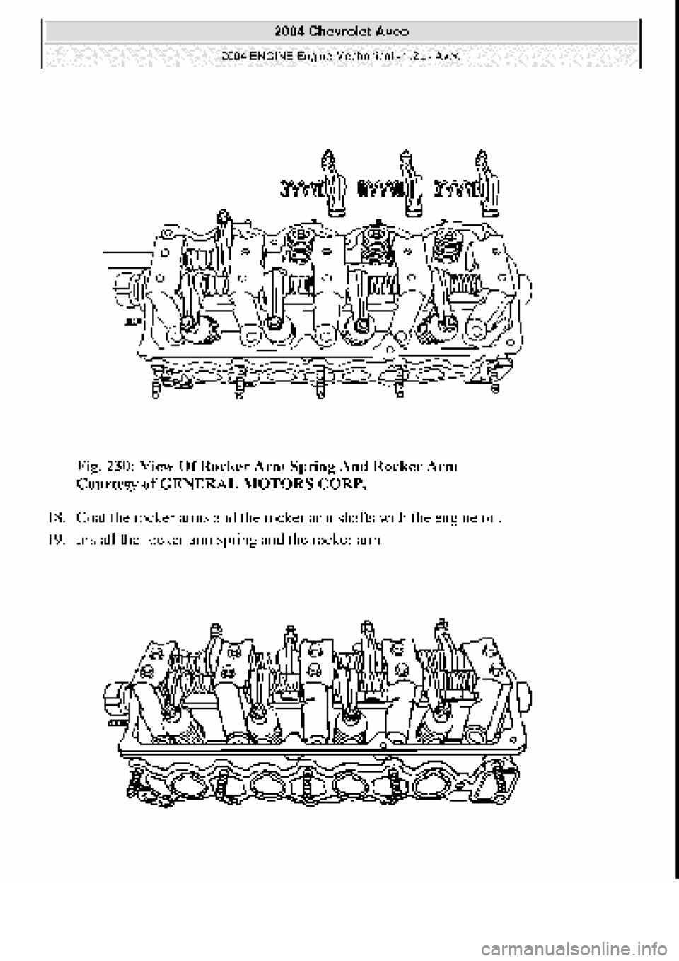 CHEVROLET AVEO 2002  Service Repair Manual 