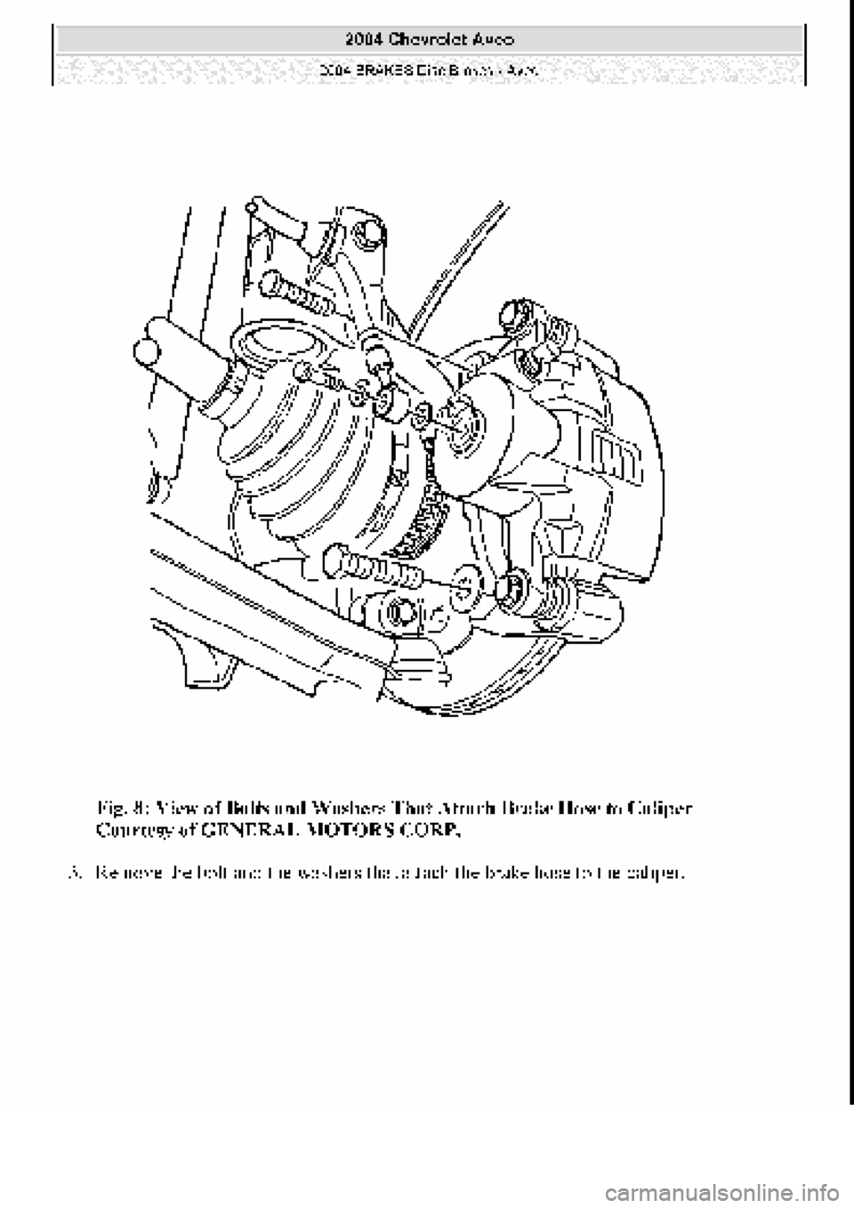 CHEVROLET AVEO 2002  Service Repair Manual 