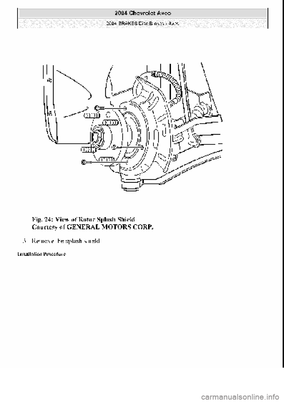 CHEVROLET AVEO 2002  Service Repair Manual 