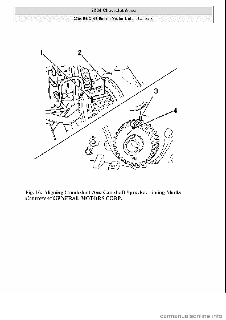 CHEVROLET AVEO 2002  Service Repair Manual 