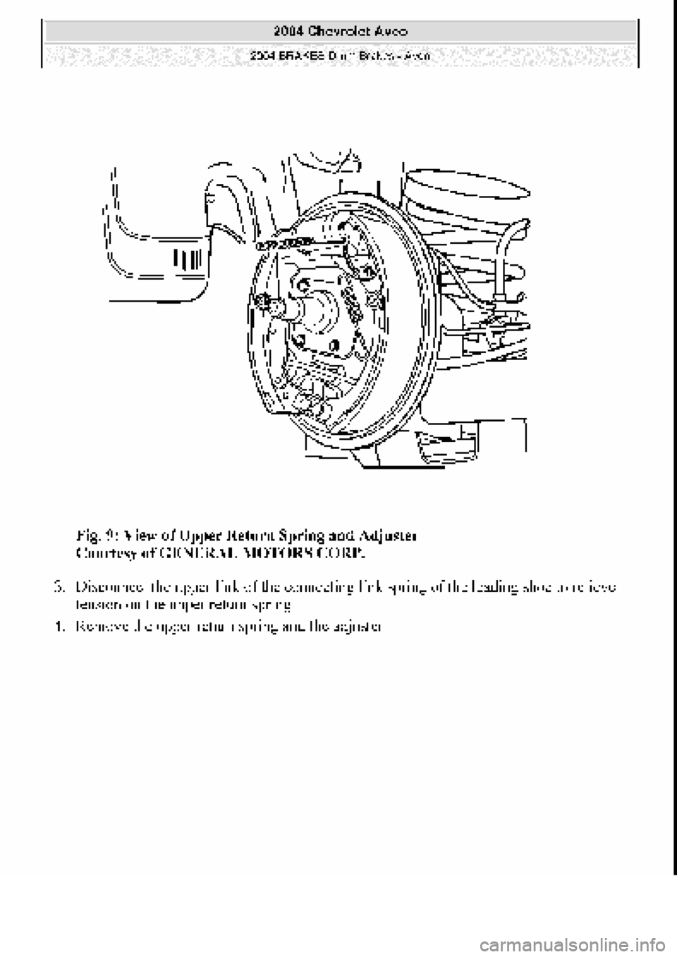 CHEVROLET AVEO 2002  Service Repair Manual 