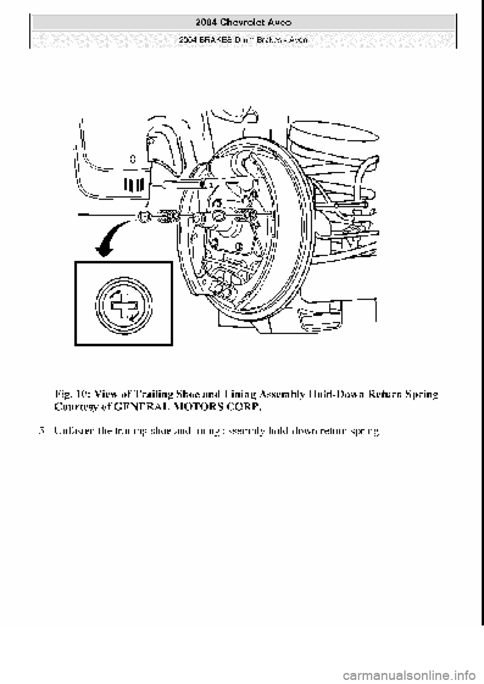 CHEVROLET AVEO 2002  Service Repair Manual 