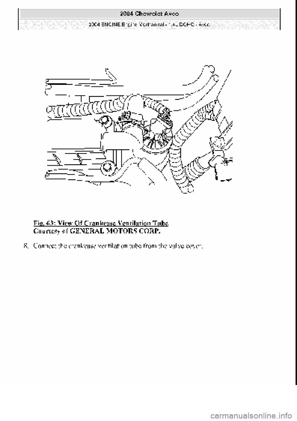 CHEVROLET AVEO 2002  Service Repair Manual 