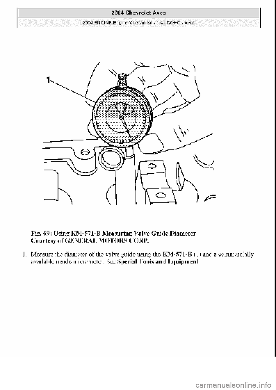 CHEVROLET AVEO 2002  Service Repair Manual 