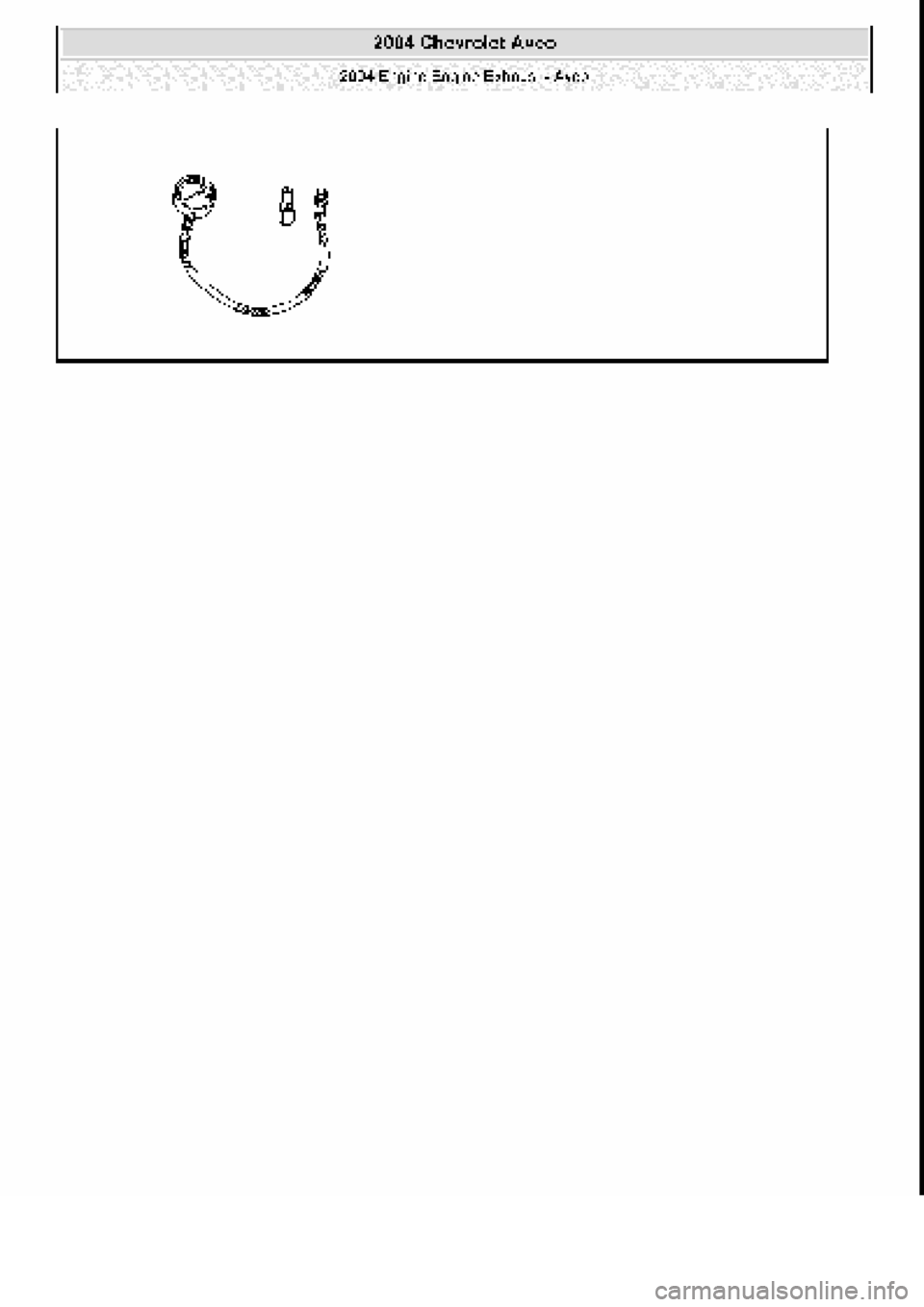 CHEVROLET AVEO 2002  Service Repair Manual 