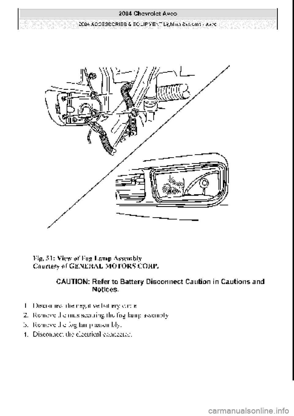 CHEVROLET AVEO 2002  Service Repair Manual 