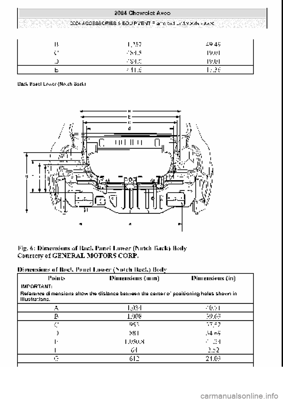 CHEVROLET AVEO 2002  Service Repair Manual 