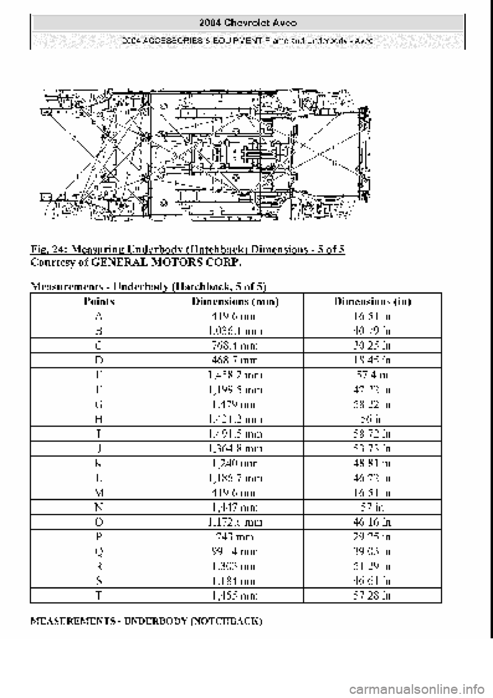CHEVROLET AVEO 2002  Service Repair Manual 