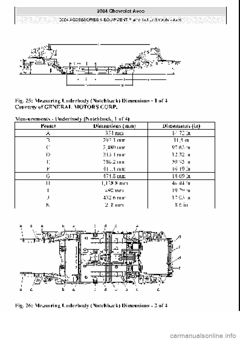 CHEVROLET AVEO 2002  Service Repair Manual 