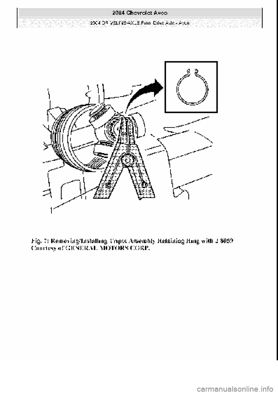 CHEVROLET AVEO 2002  Service Repair Manual 