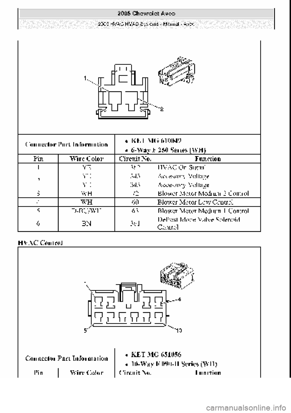 CHEVROLET AVEO 2002  Service Repair Manual 