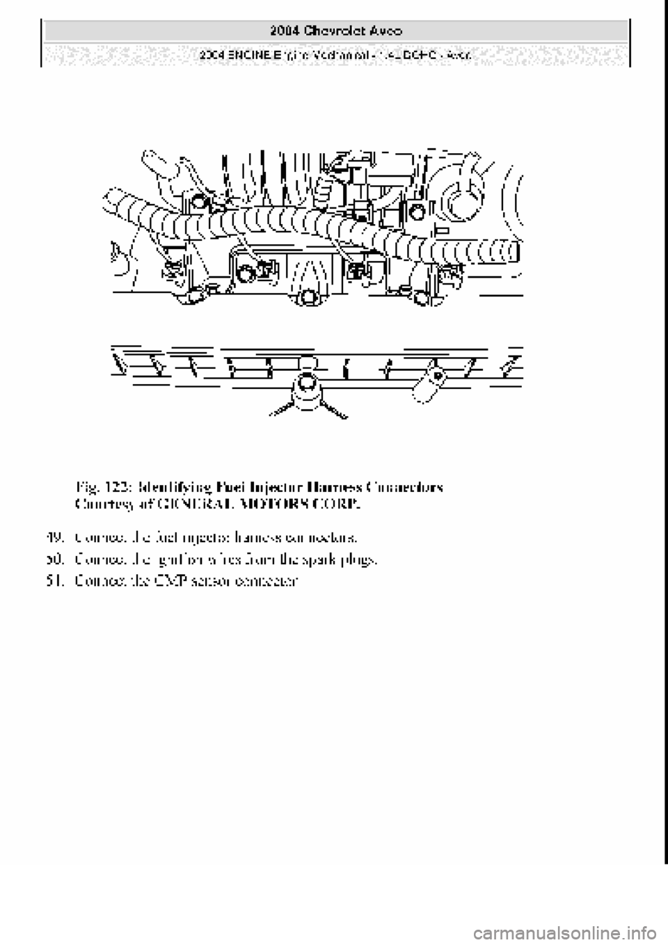 CHEVROLET AVEO 2002  Service Repair Manual 