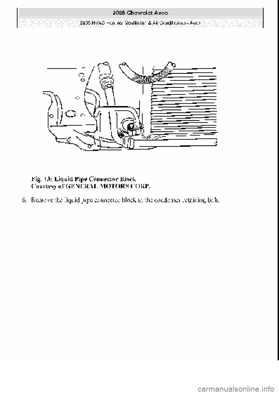 CHEVROLET AVEO 2002  Service Repair Manual 