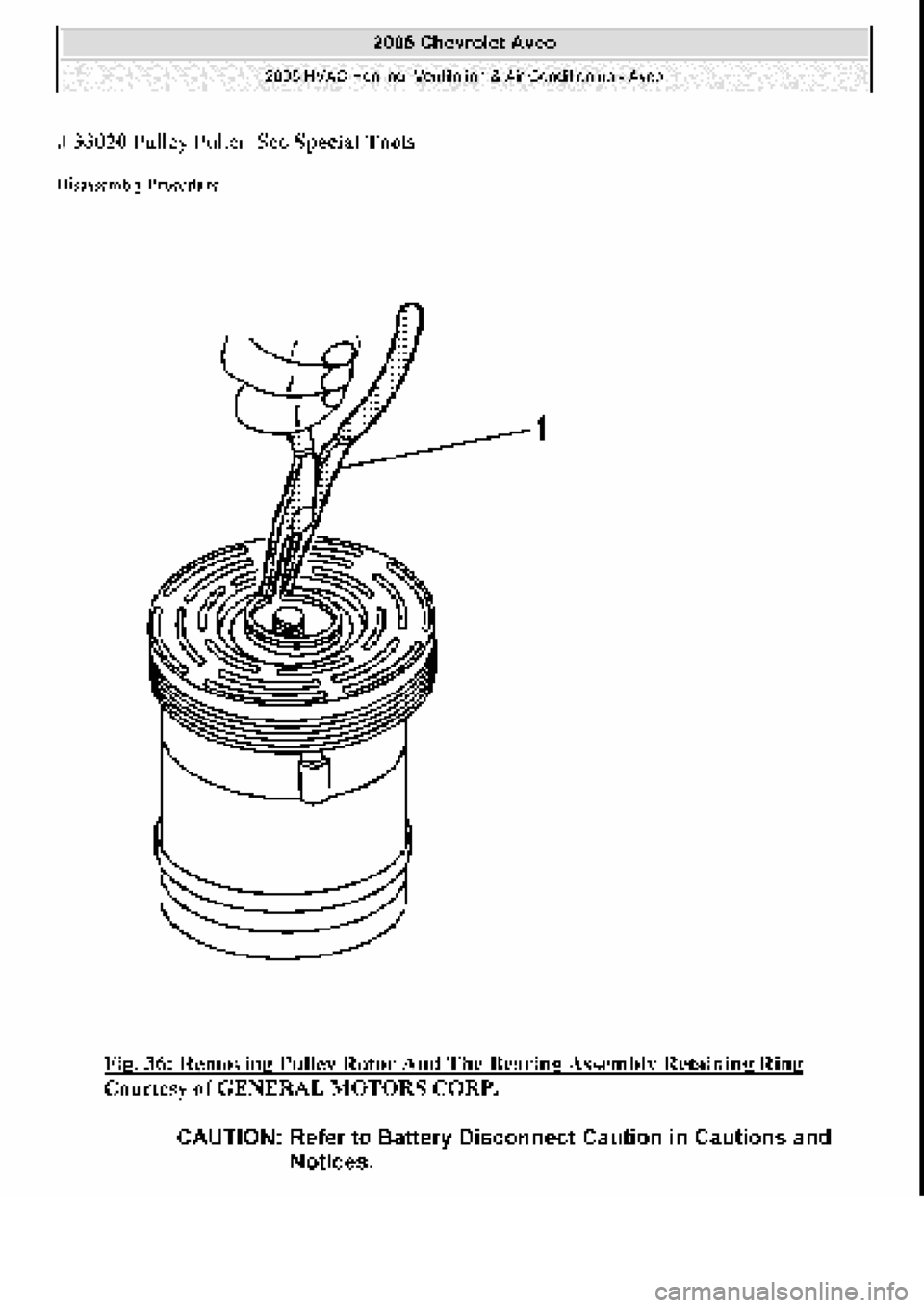 CHEVROLET AVEO 2002  Service Repair Manual 