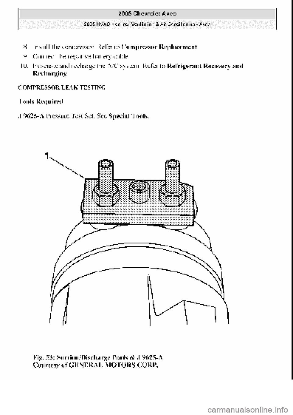 CHEVROLET AVEO 2002  Service Repair Manual 