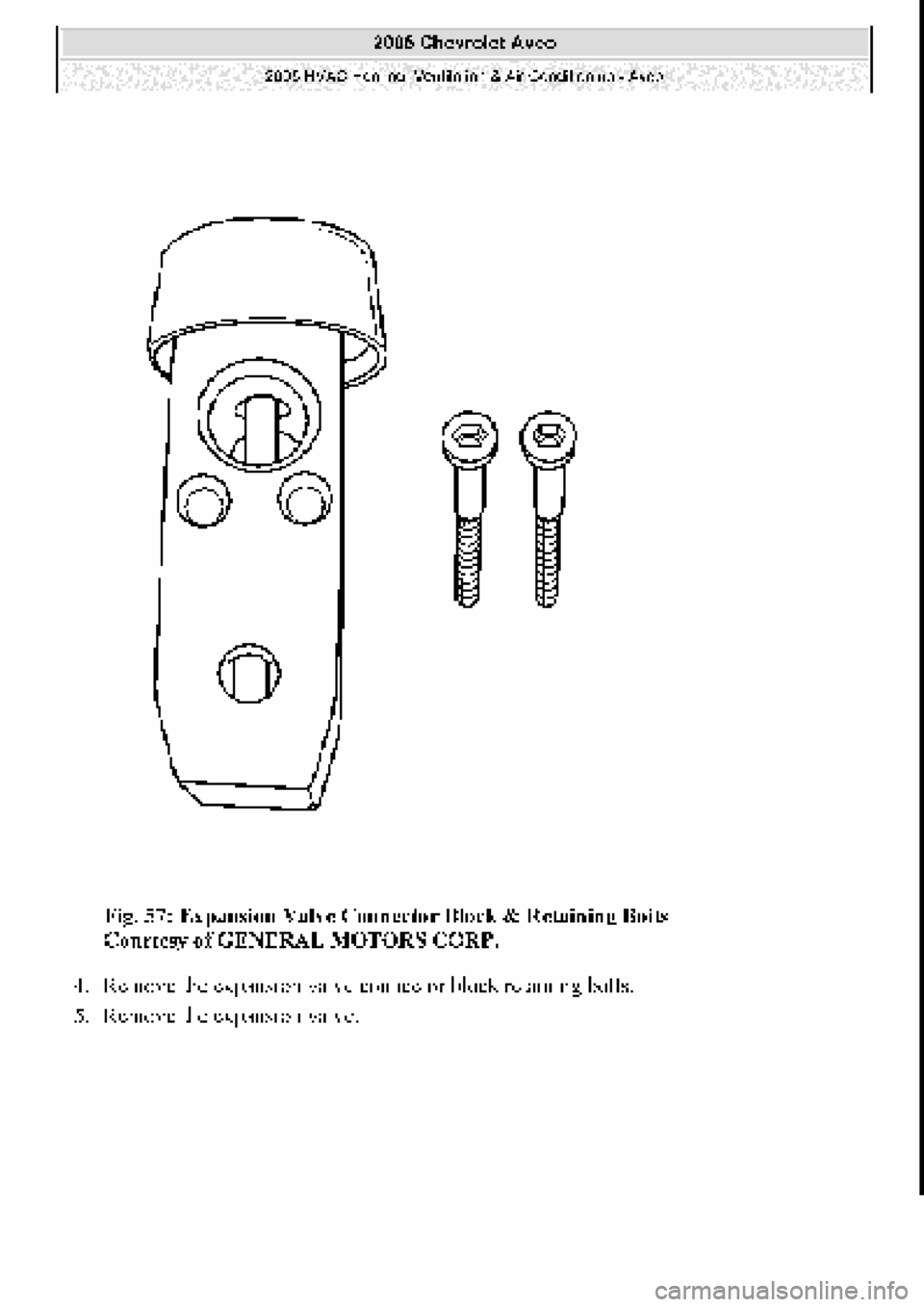 CHEVROLET AVEO 2002  Service Repair Manual 