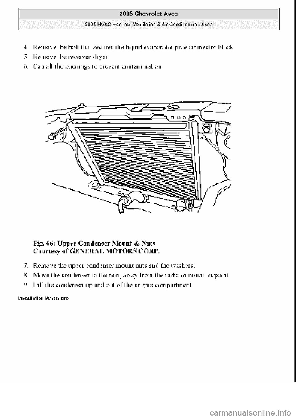 CHEVROLET AVEO 2002  Service Repair Manual 