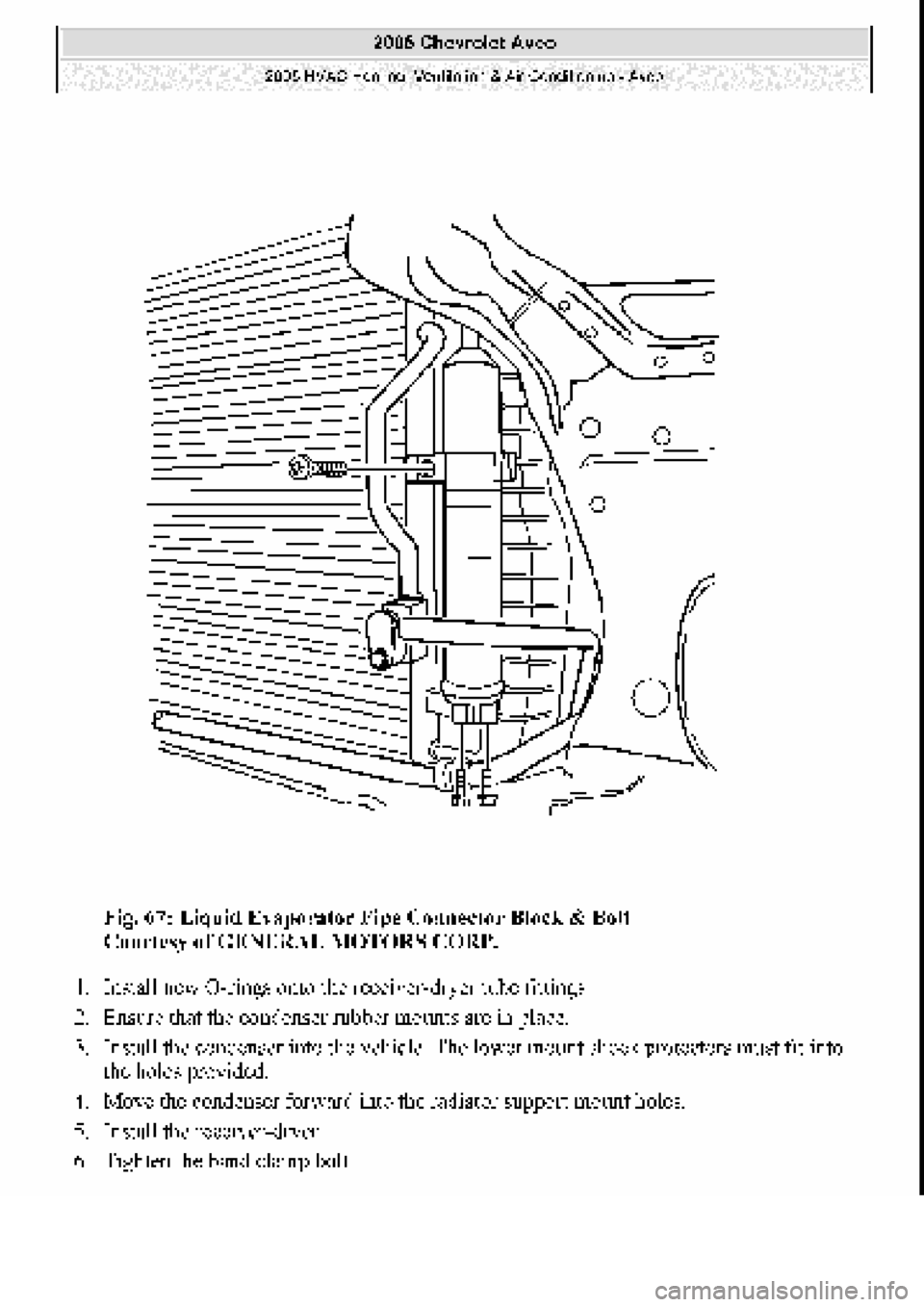 CHEVROLET AVEO 2002  Service Repair Manual 