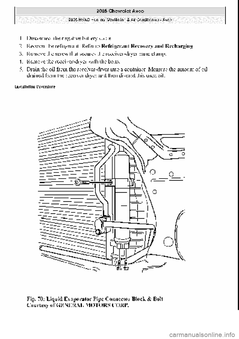 CHEVROLET AVEO 2002  Service Repair Manual 