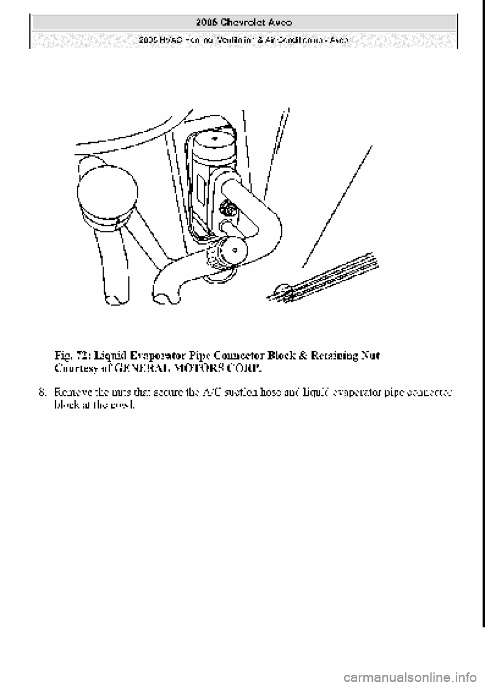 CHEVROLET AVEO 2002  Service Repair Manual 