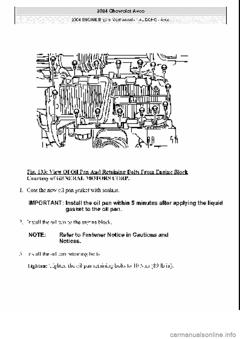 CHEVROLET AVEO 2002  Service Repair Manual 