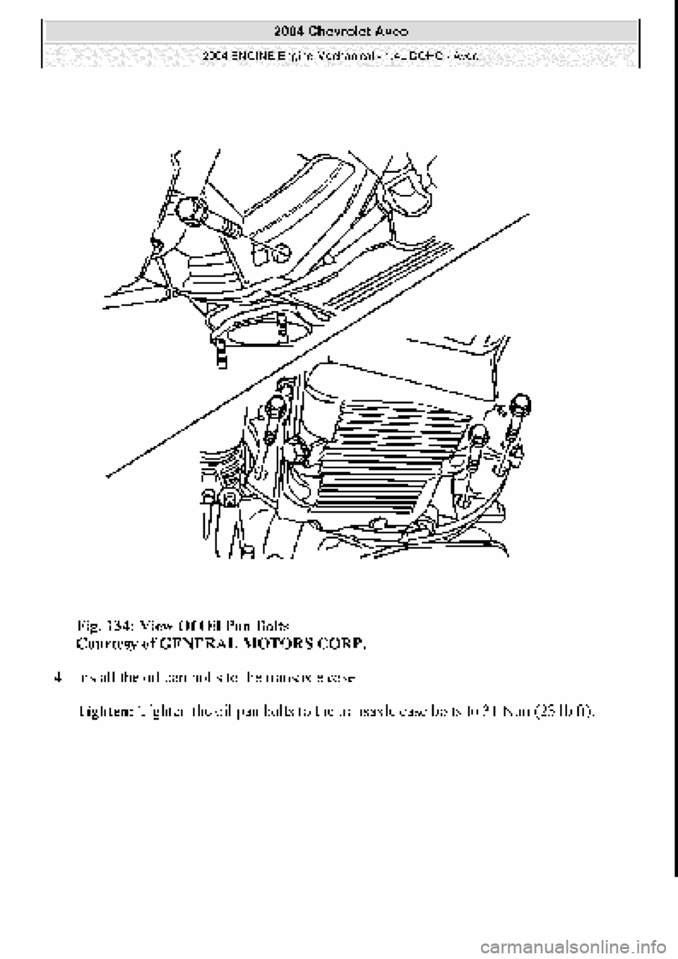 CHEVROLET AVEO 2002  Service Repair Manual 