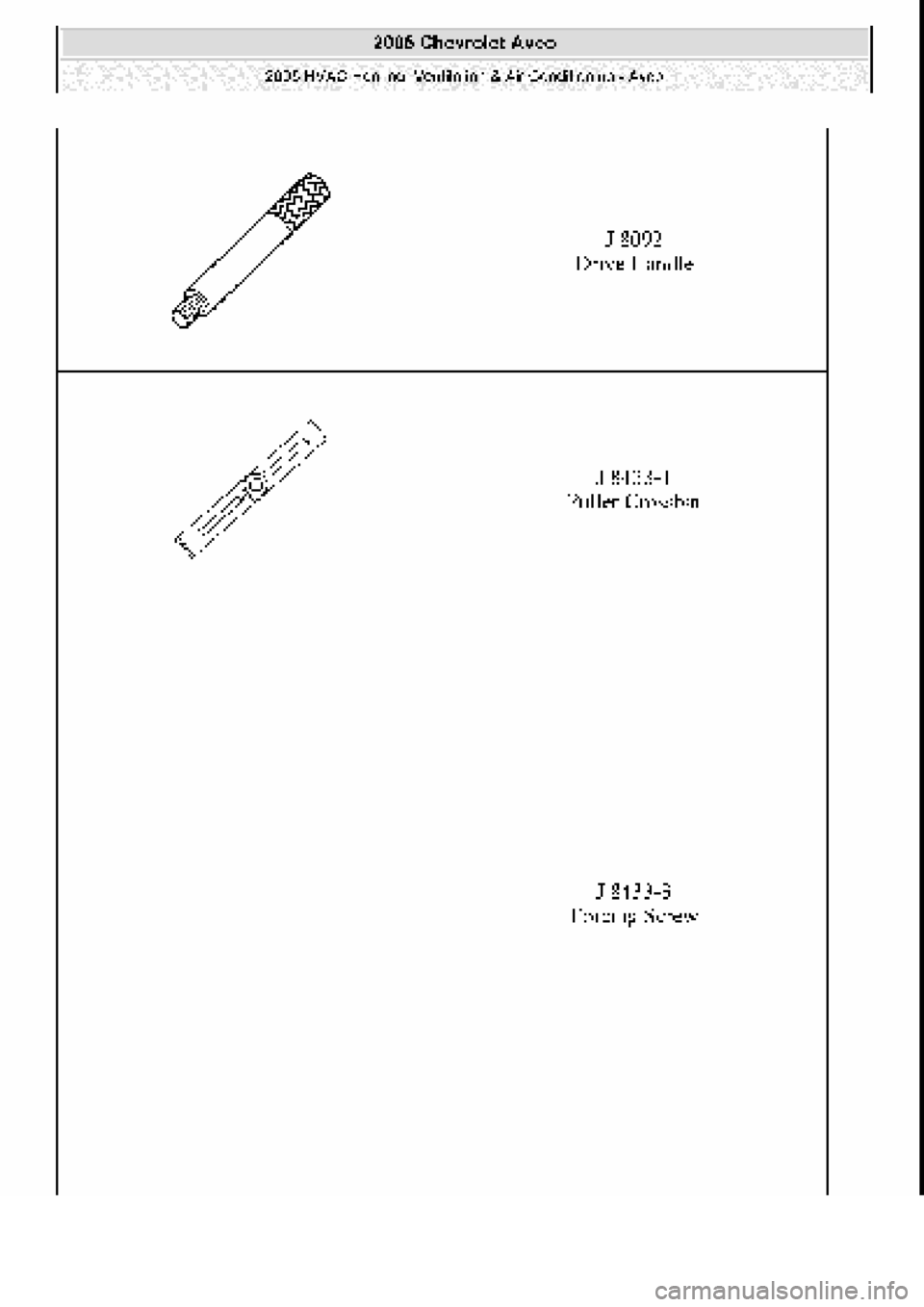 CHEVROLET AVEO 2002  Service Repair Manual 