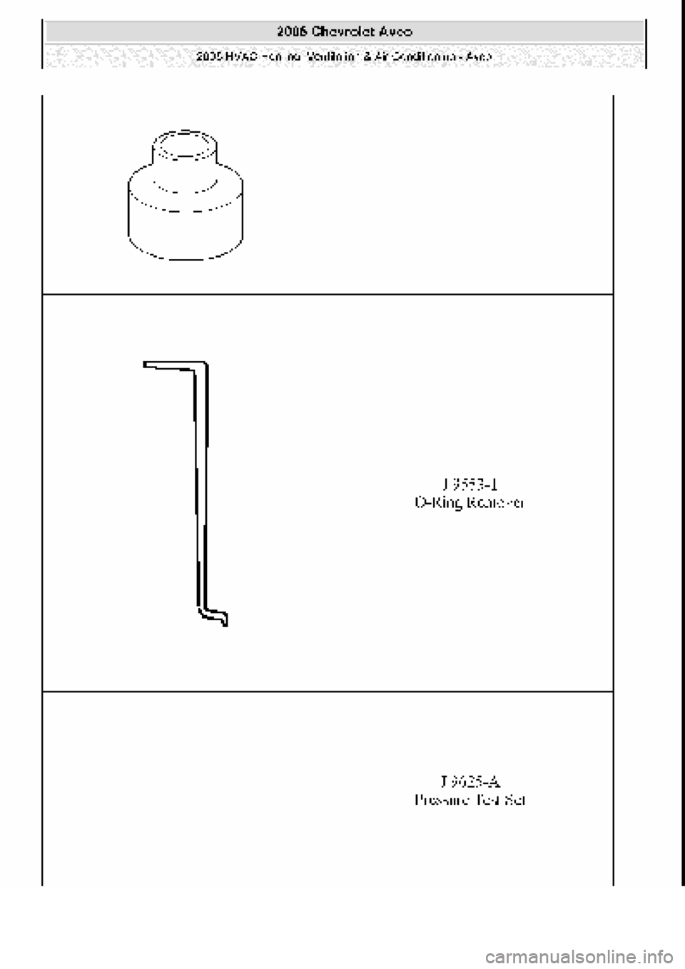CHEVROLET AVEO 2002  Service Repair Manual 