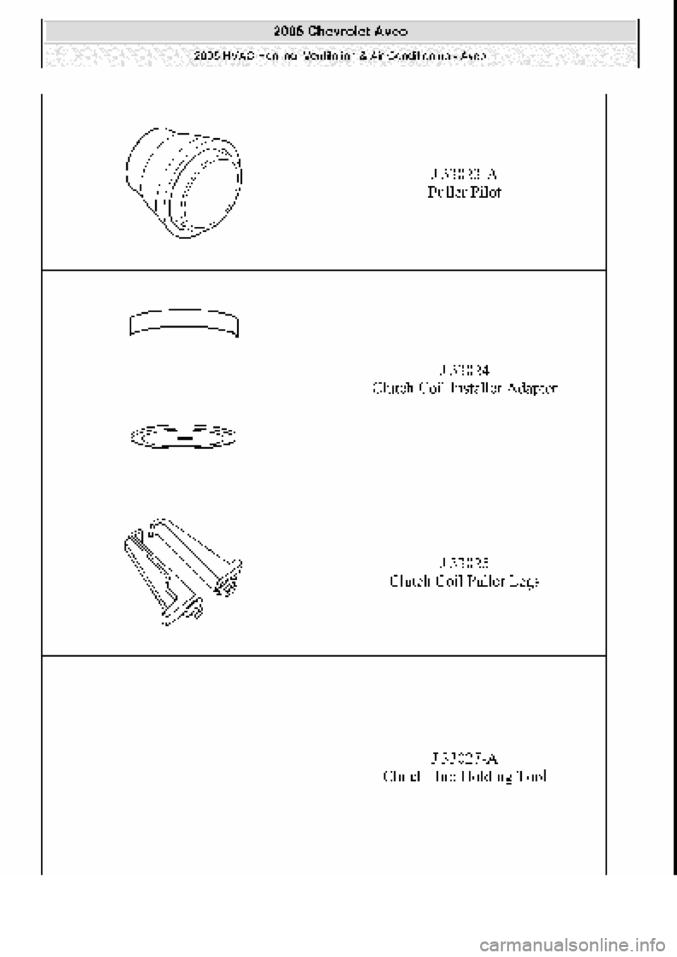 CHEVROLET AVEO 2002  Service Repair Manual 