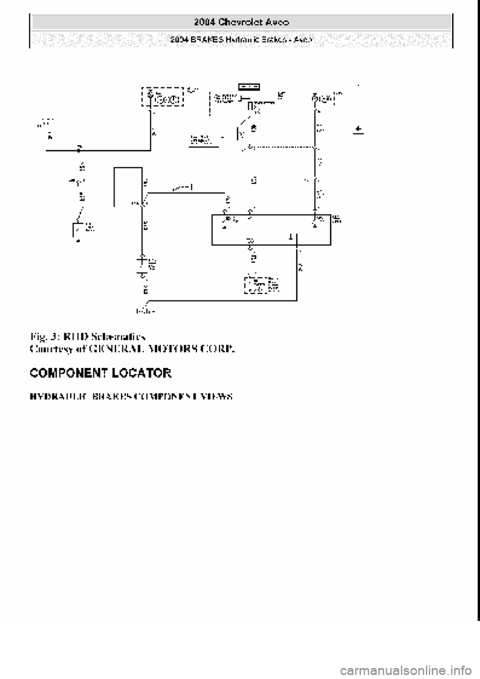 CHEVROLET AVEO 2002  Service Repair Manual 