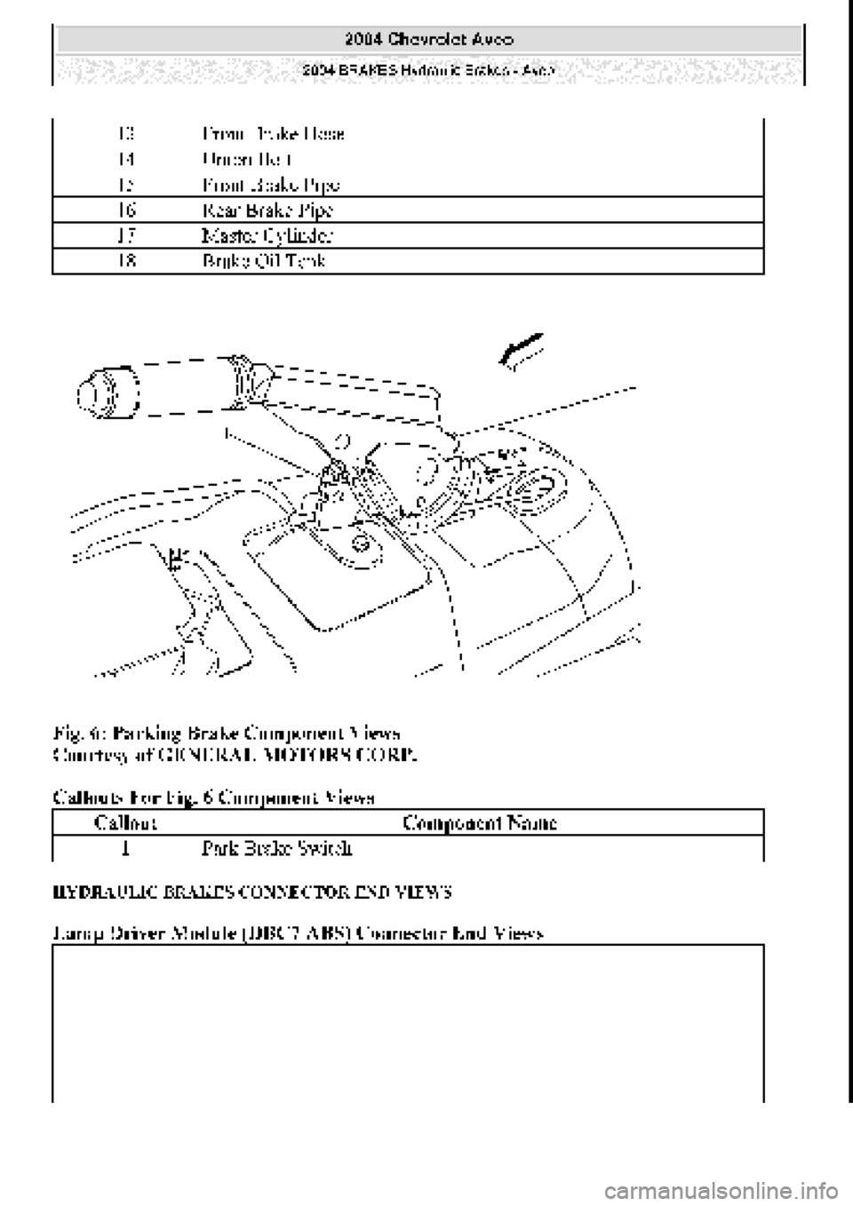CHEVROLET AVEO 2002  Service Repair Manual 