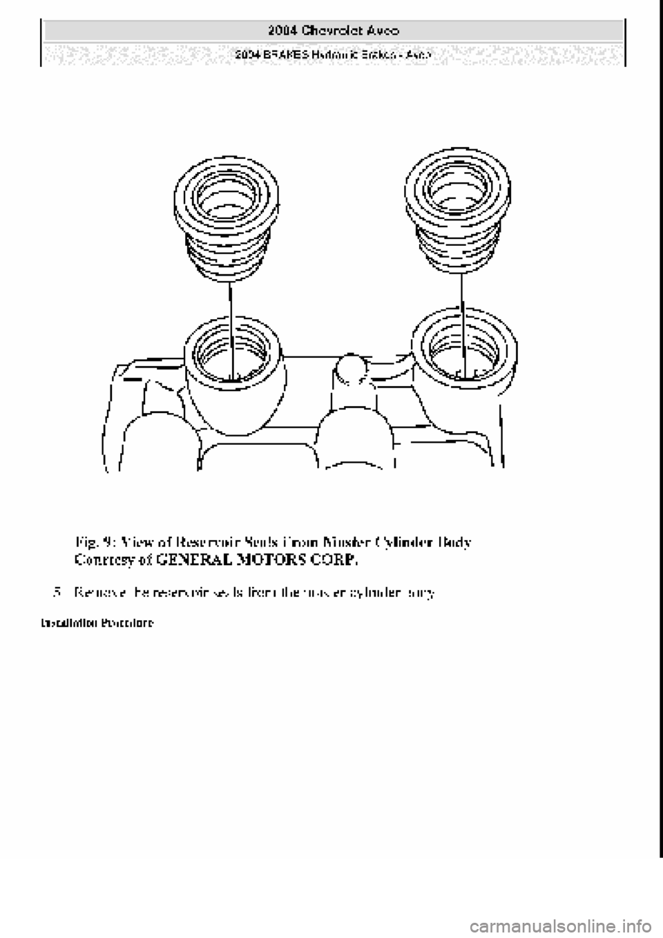 CHEVROLET AVEO 2002  Service Repair Manual 