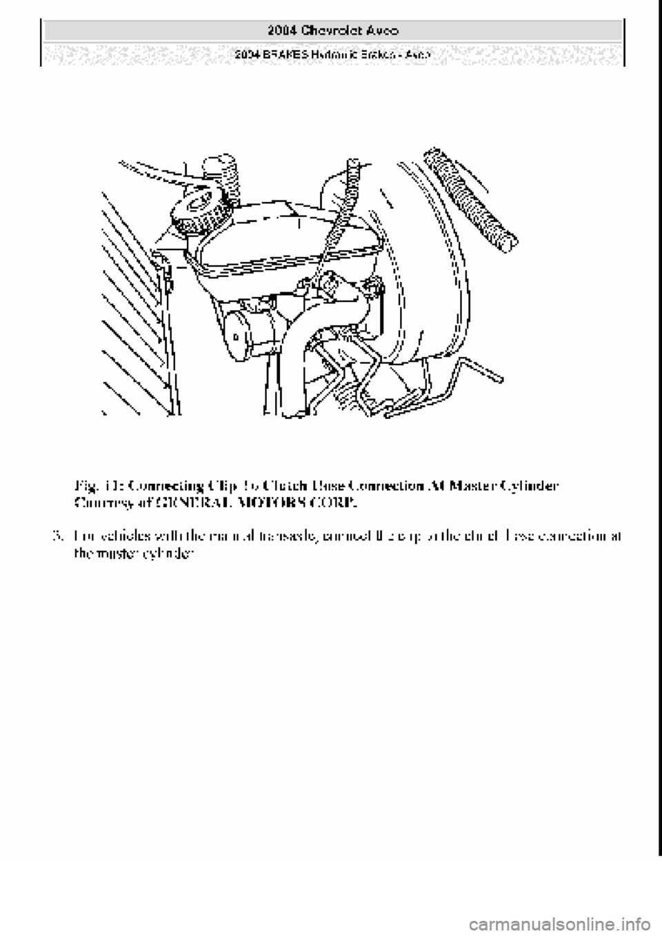 CHEVROLET AVEO 2002  Service Repair Manual 