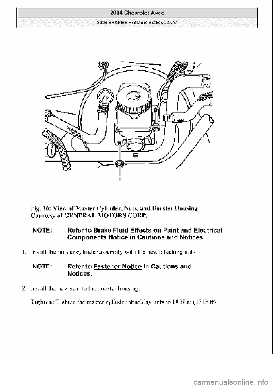 CHEVROLET AVEO 2002  Service Repair Manual 