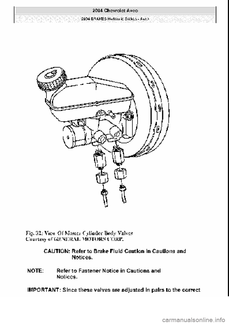 CHEVROLET AVEO 2002  Service Repair Manual 