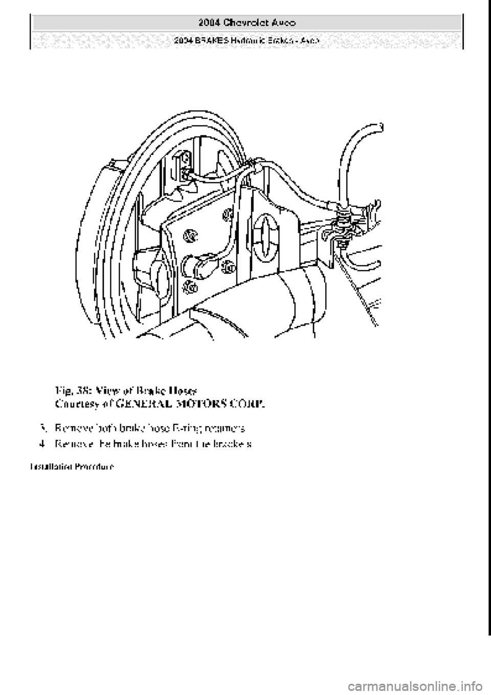 CHEVROLET AVEO 2002  Service Repair Manual 