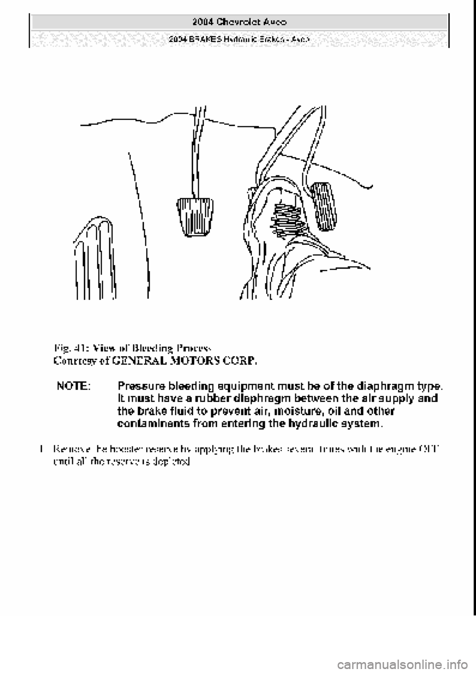 CHEVROLET AVEO 2002  Service Repair Manual 