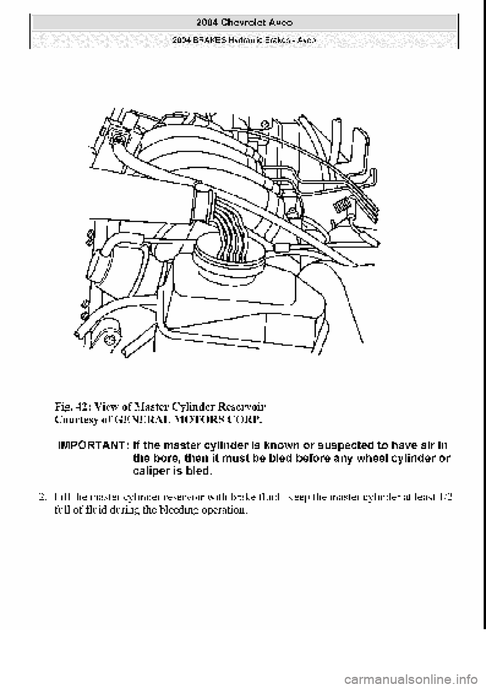 CHEVROLET AVEO 2002  Service Repair Manual 