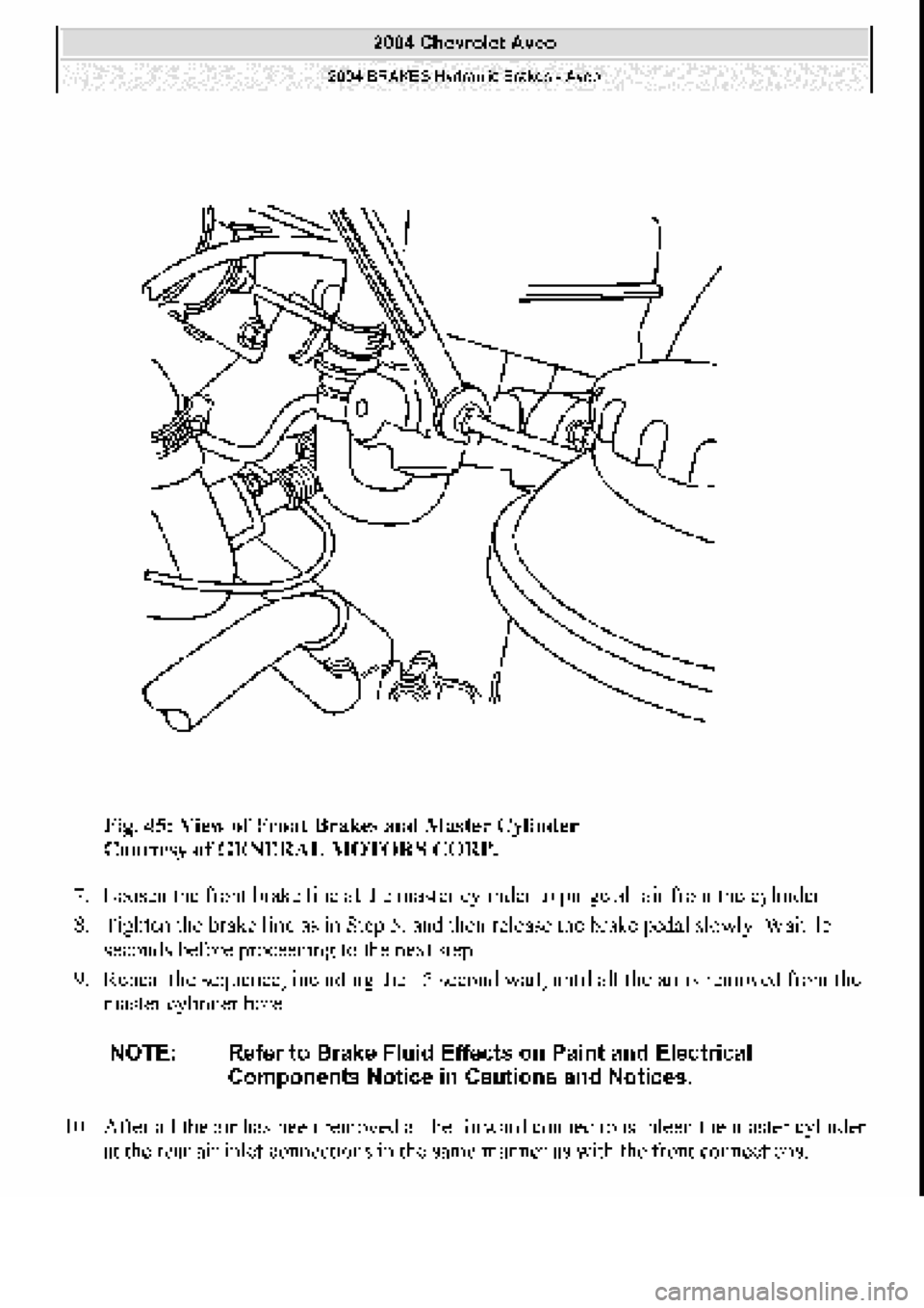 CHEVROLET AVEO 2002  Service Repair Manual 