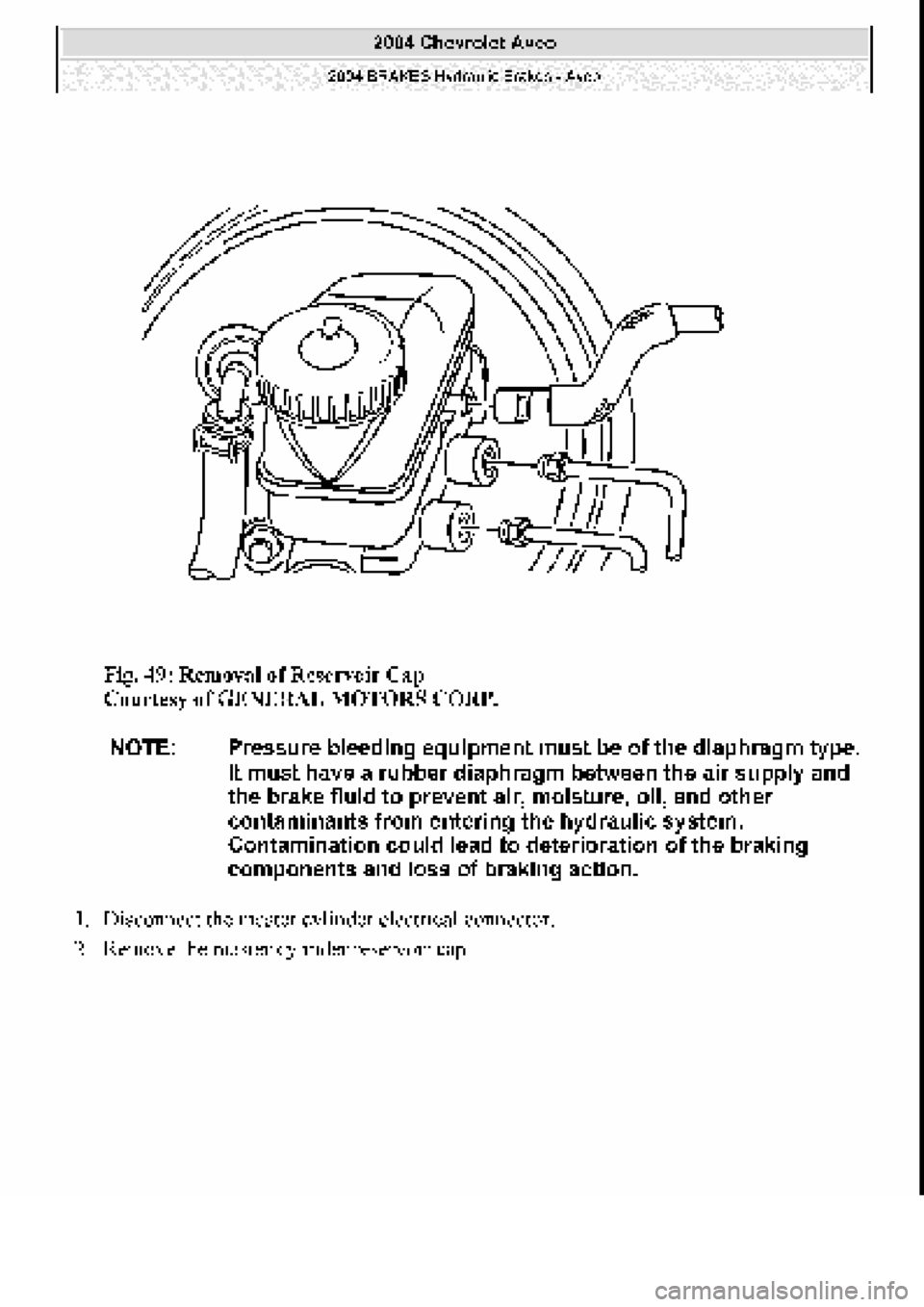 CHEVROLET AVEO 2002  Service Repair Manual 