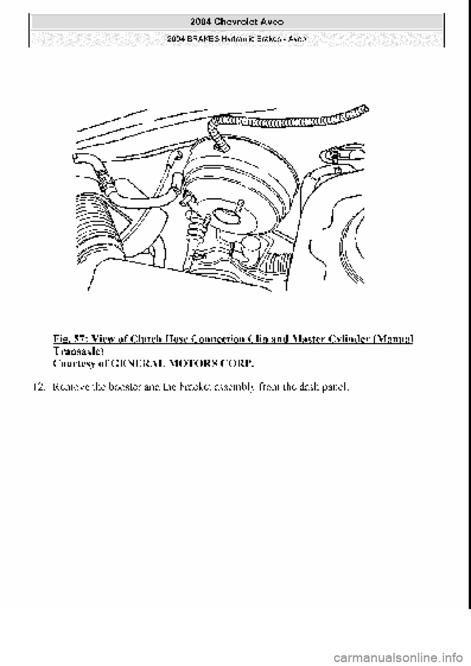 CHEVROLET AVEO 2002  Service Repair Manual 