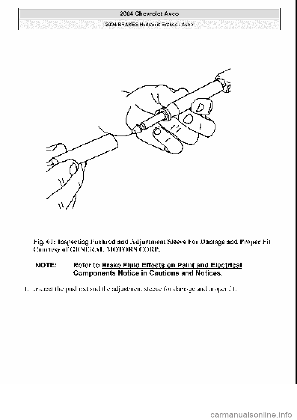 CHEVROLET AVEO 2002  Service Repair Manual 