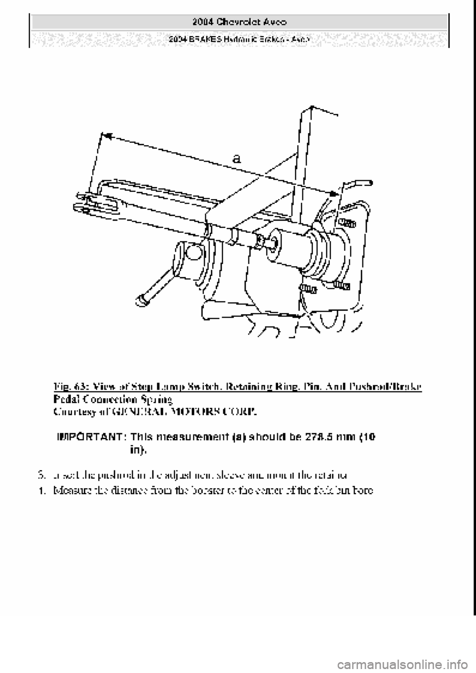 CHEVROLET AVEO 2002  Service Repair Manual 