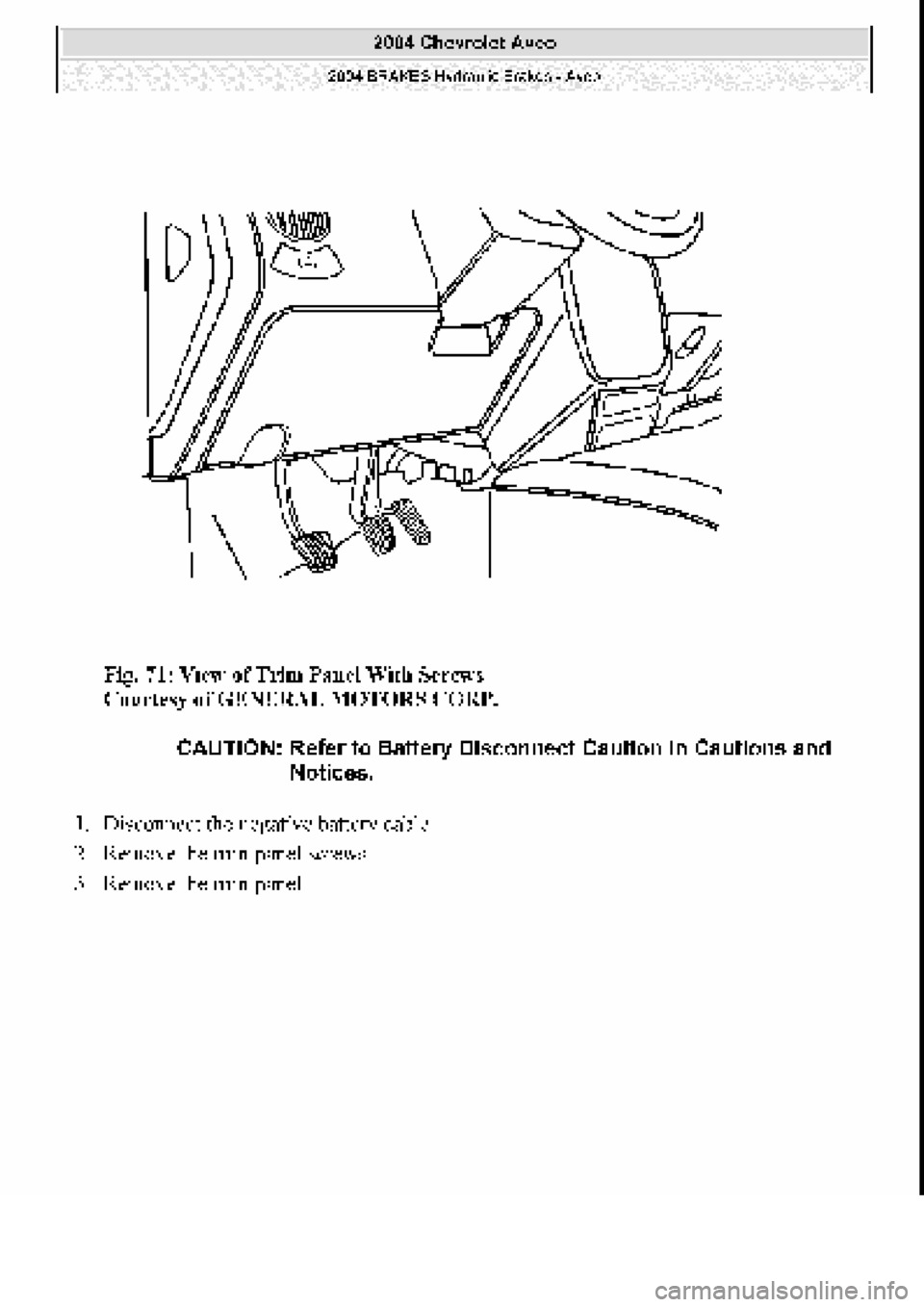 CHEVROLET AVEO 2002  Service Repair Manual 