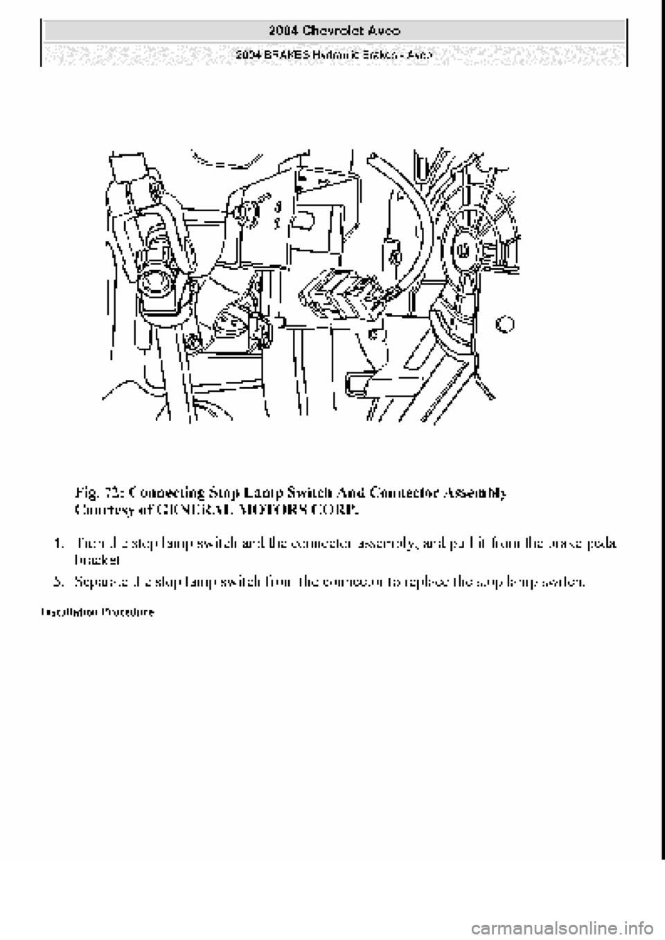 CHEVROLET AVEO 2002  Service Repair Manual 