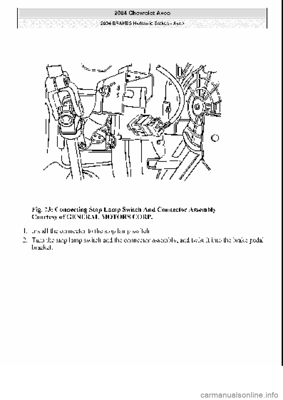 CHEVROLET AVEO 2002  Service Repair Manual 
