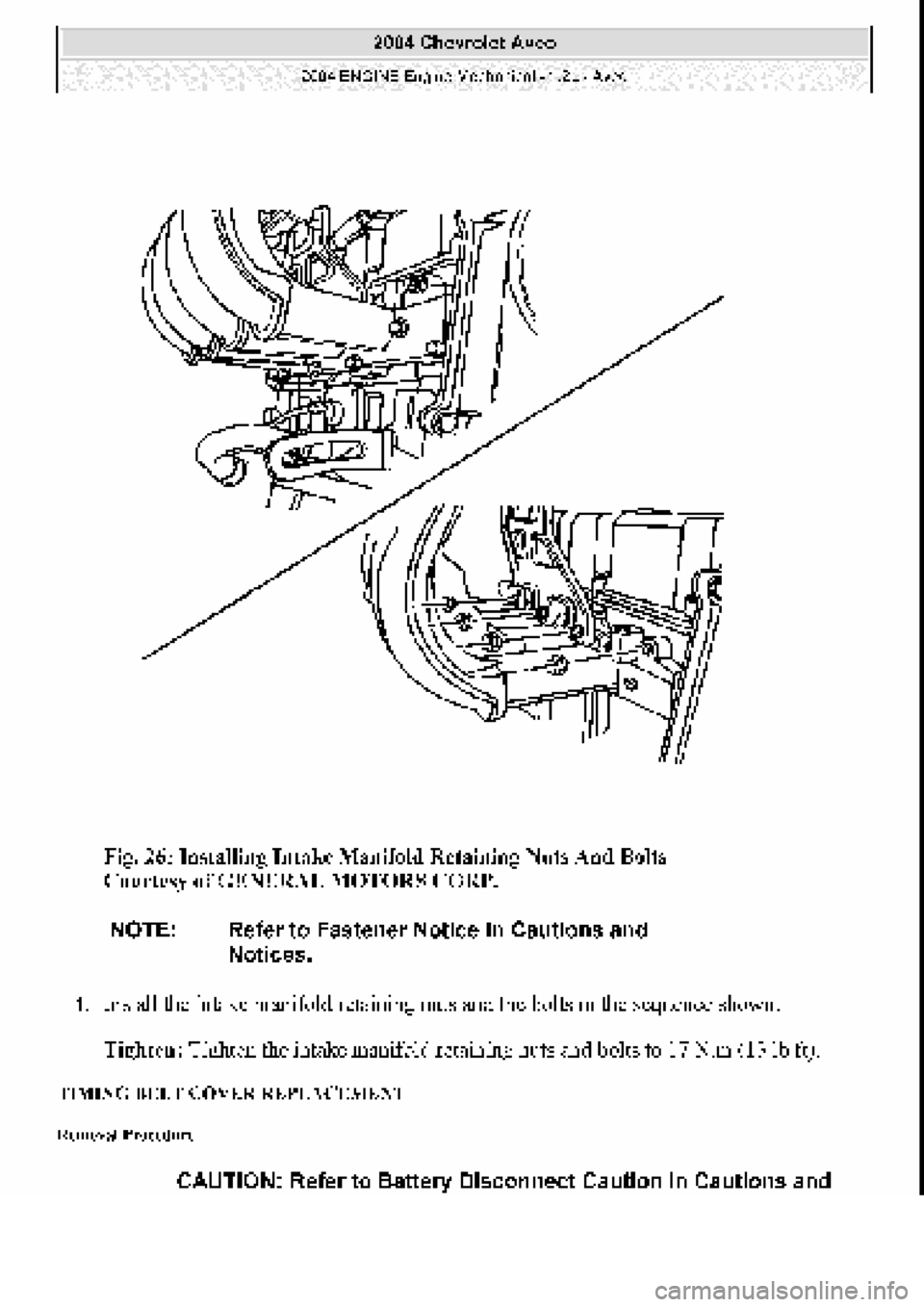 CHEVROLET AVEO 2002  Service Repair Manual 