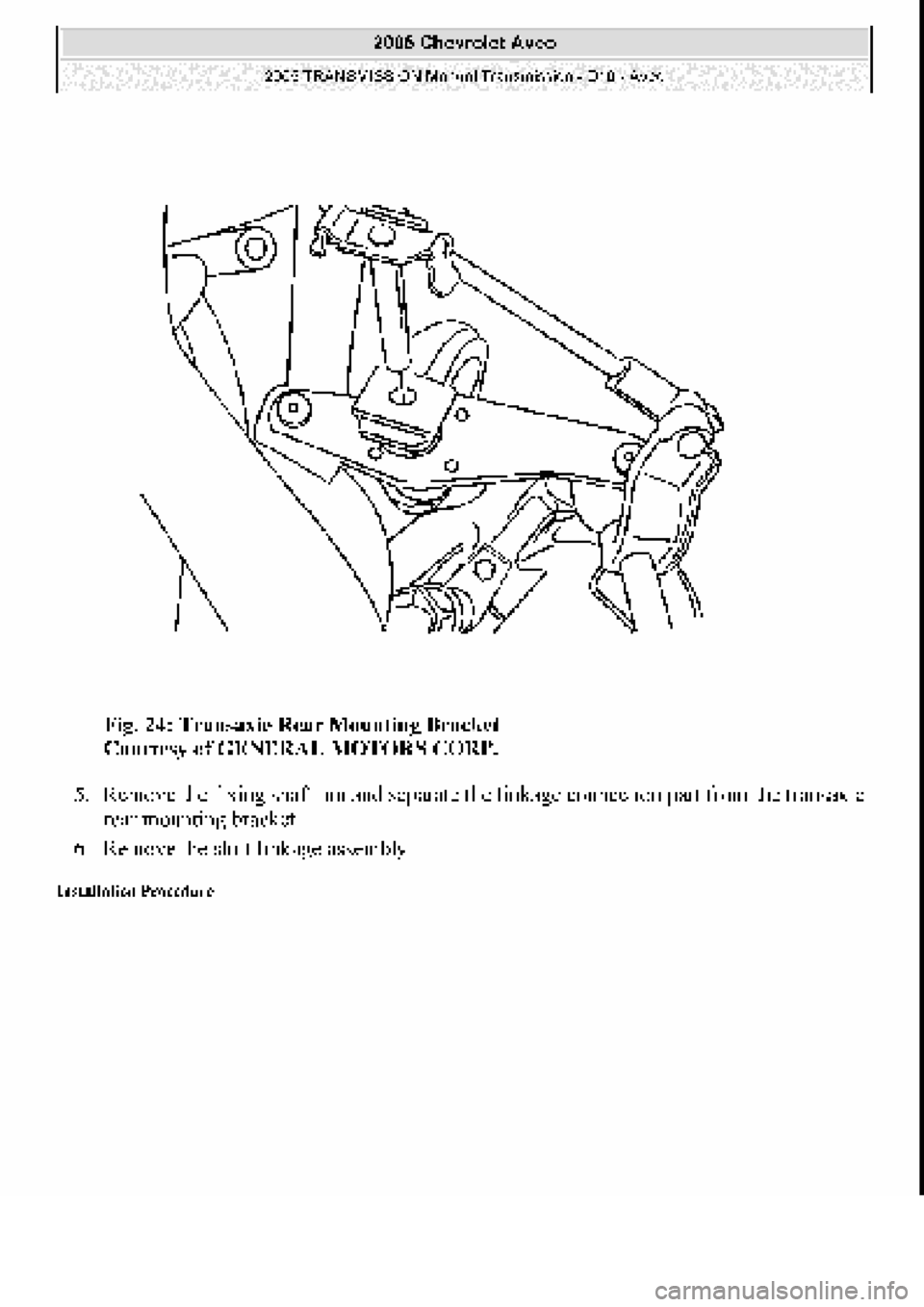 CHEVROLET AVEO 2002  Service Repair Manual 