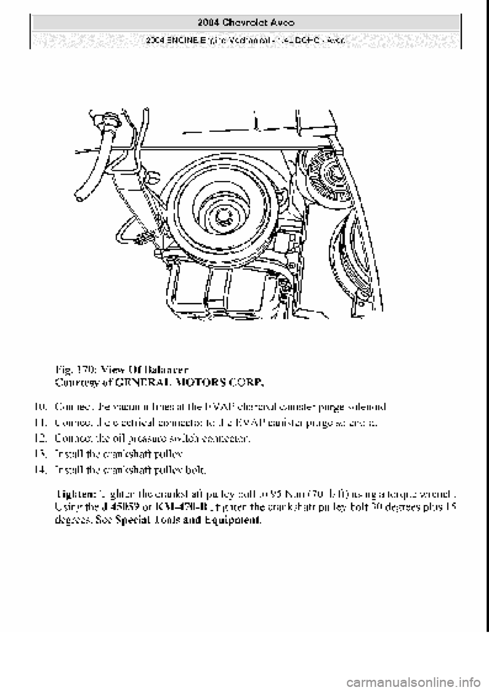 CHEVROLET AVEO 2002  Service Repair Manual 