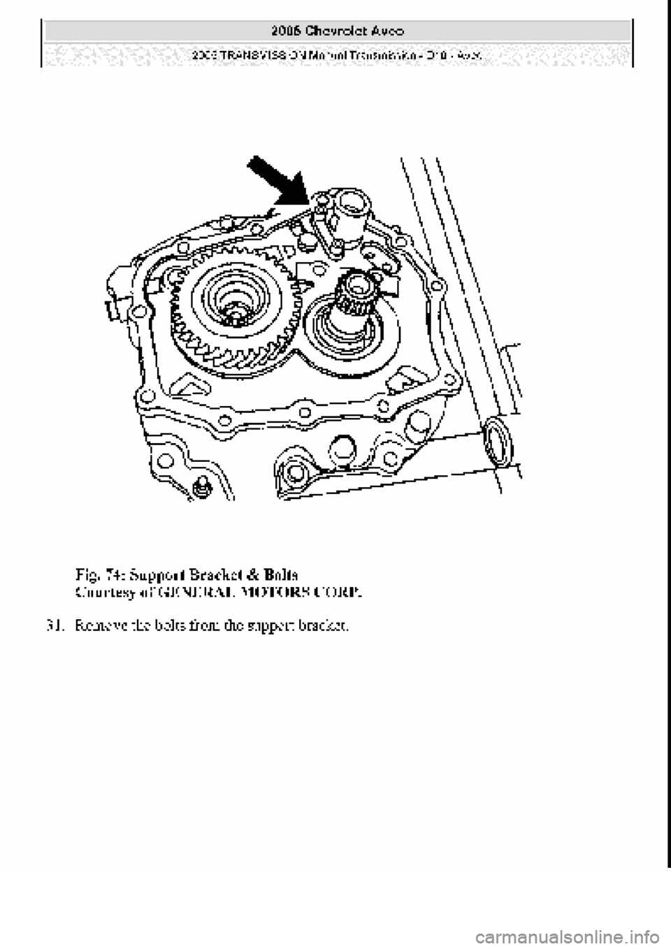 CHEVROLET AVEO 2002  Service Repair Manual 